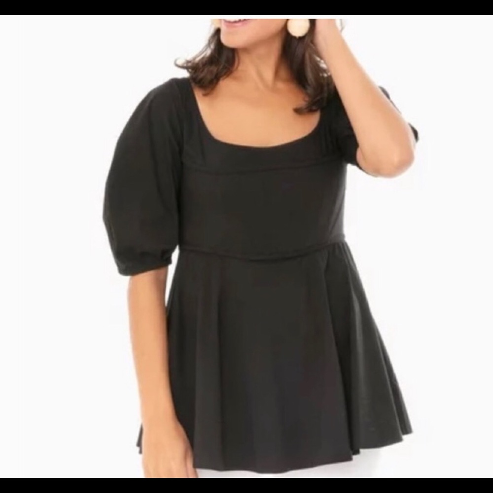 XS Tuckernuck Nealy black top new without tags - Picture 2 of 3